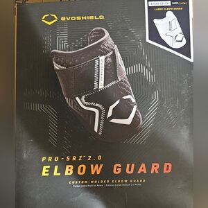 White Pro-SRZ 2.0 Elbow Guard